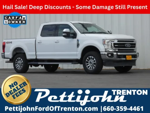 White 2021 Ford F-250SD Lariat for sale in Trenton, MO