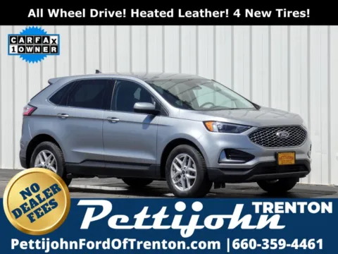 Silver 2024 Ford Edge SEL for sale in Trenton, MO