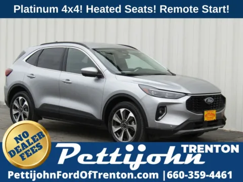 Silver 2023 Ford Escape Platinum for sale in Trenton, MO