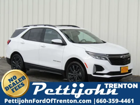 White 2023 Chevrolet Equinox RS for sale in Trenton, MO