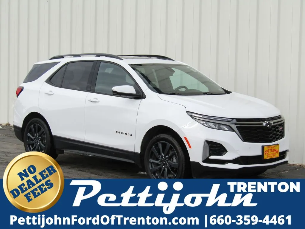 White 2023 Chevrolet Equinox RS for sale in Trenton, MO