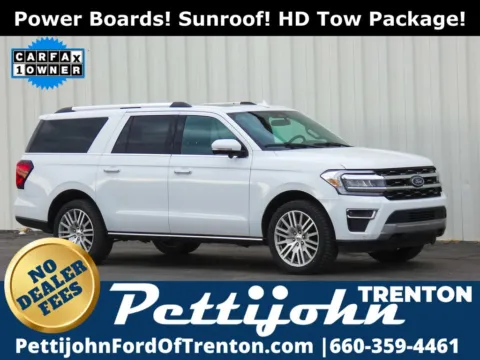 White 2023 Ford Expedition Max Limited for sale in Trenton, MO