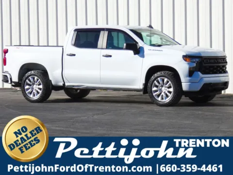 White 2022 Chevrolet Silverado 1500 Custom for sale in Trenton, MO