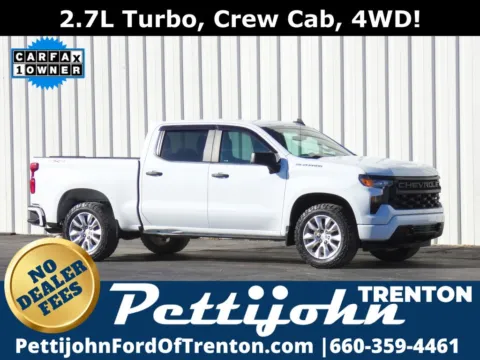 White 2022 Chevrolet Silverado 1500 Custom for sale in Trenton, MO