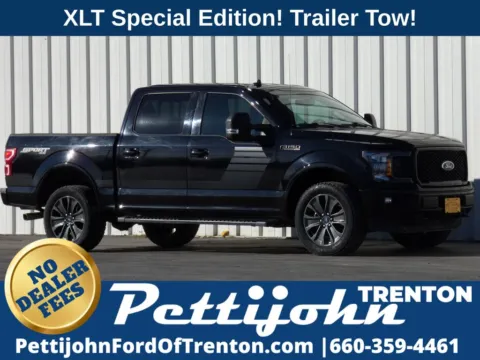 Black 2018 Ford F-150 XLT for sale in Trenton, MO