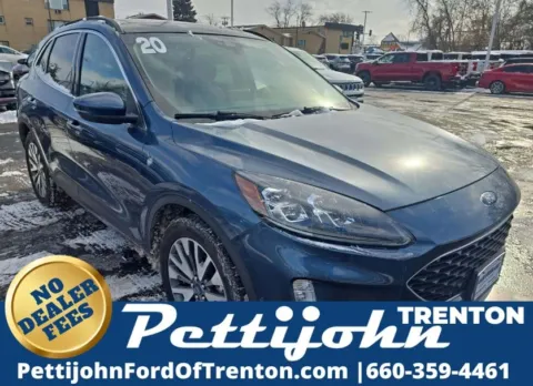 Blue 2020 Ford Escape Titanium for sale in Trenton, MO
