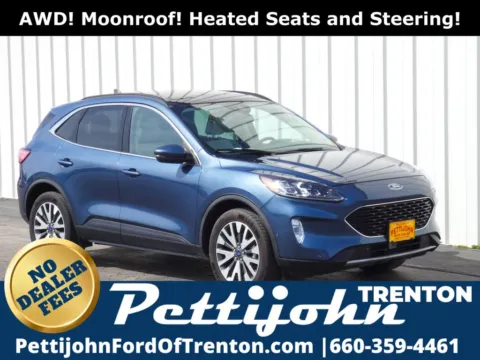Blue 2020 Ford Escape Titanium for sale in Trenton, MO