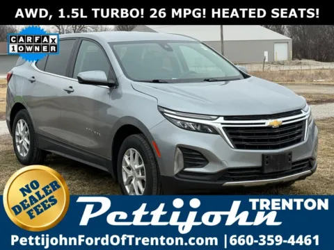 Gray 2024 Chevrolet Equinox LT for sale in Trenton, MO