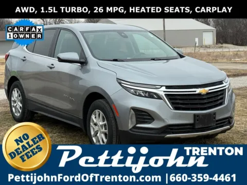 Gray 2024 Chevrolet Equinox LT for sale in Trenton, MO