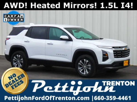 White 2025 Chevrolet Equinox LT for sale in Trenton, MO