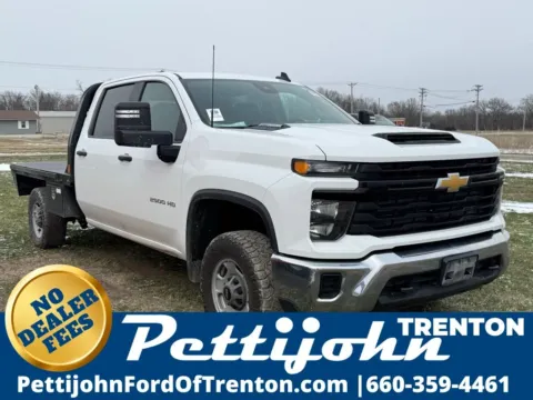 White 2024 Chevrolet Silverado 2500HD Work Truck for sale in Trenton, MO