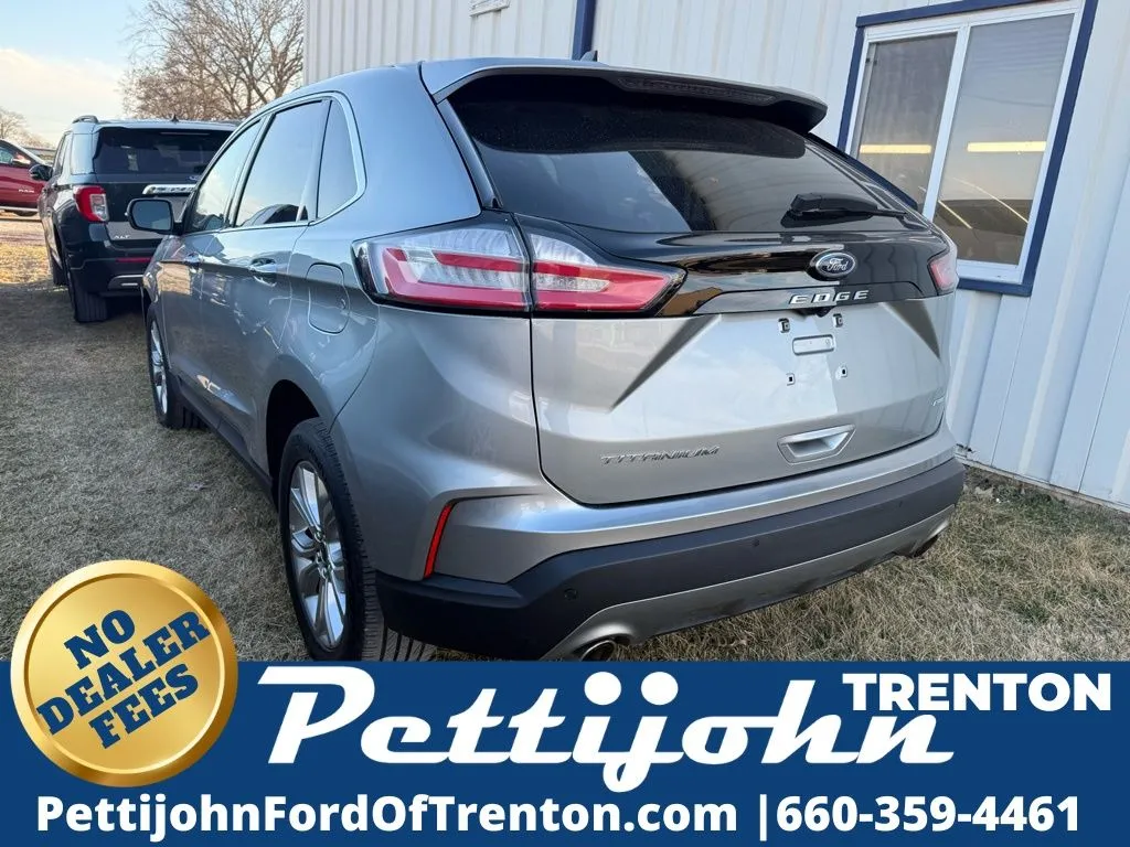 Silver 2024 Ford Edge Titanium for sale in Trenton, MO