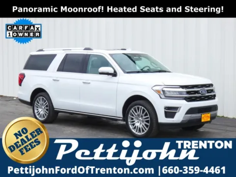 White 2024 Ford Expedition Max Limited for sale in Trenton, MO
