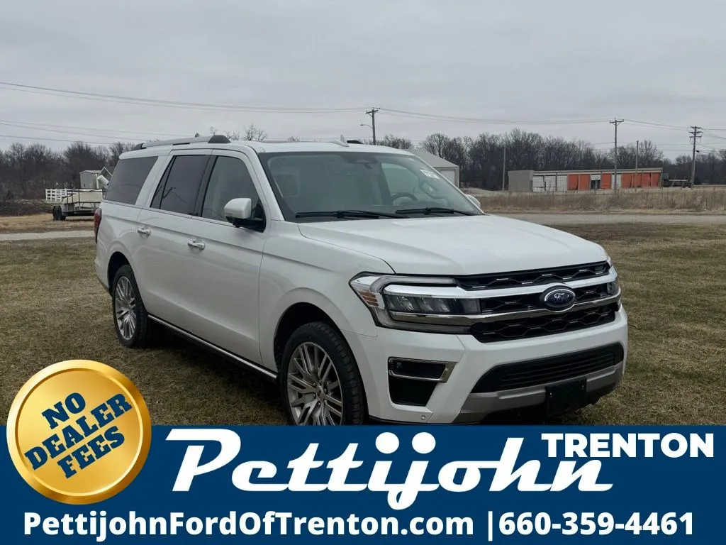 White 2024 Ford Expedition Max Limited for sale in Trenton, MO