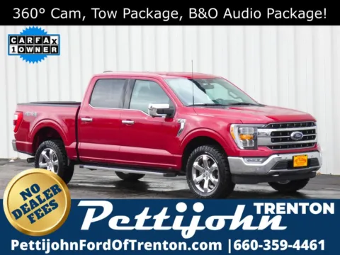 Red 2021 Ford F-150 Lariat for sale in Trenton, MO