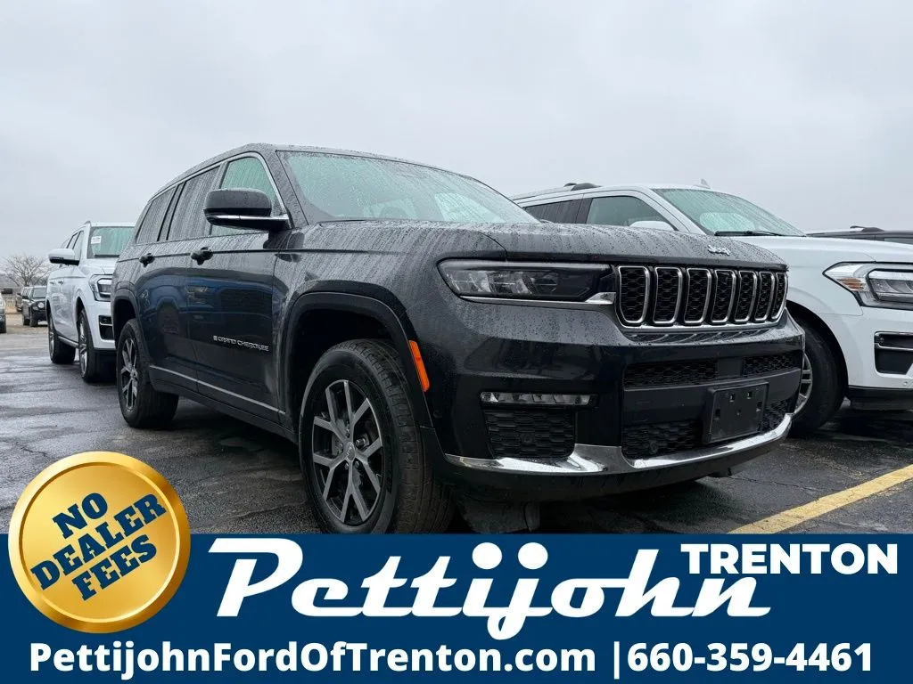 Black 2024 Jeep Grand Cherokee L Limited for sale in Trenton, MO