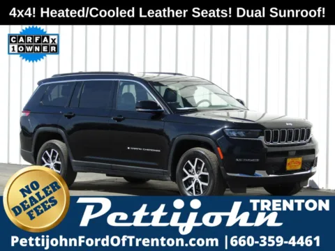 Black 2024 Jeep Grand Cherokee L Limited for sale in Trenton, MO