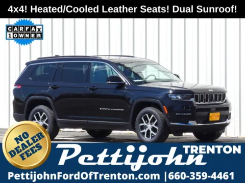 Black 2024 Jeep Grand Cherokee L Limited for sale in Trenton, MO