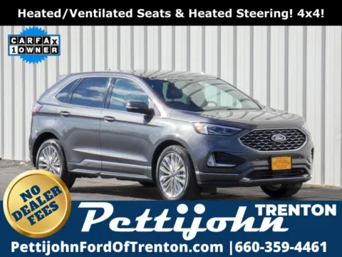Gray 2020 Ford Edge Titanium for sale in Trenton, MO