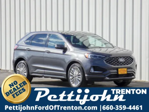 Gray 2020 Ford Edge Titanium for sale in Trenton, MO