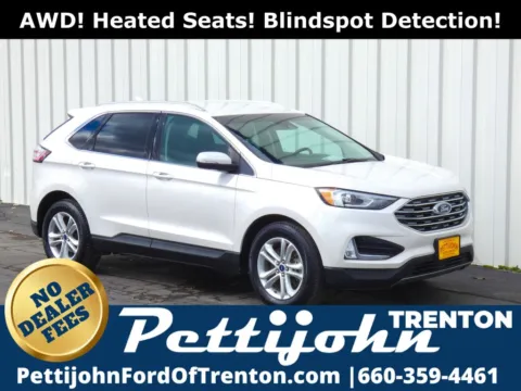 White 2019 Ford Edge SEL for sale in Trenton, MO
