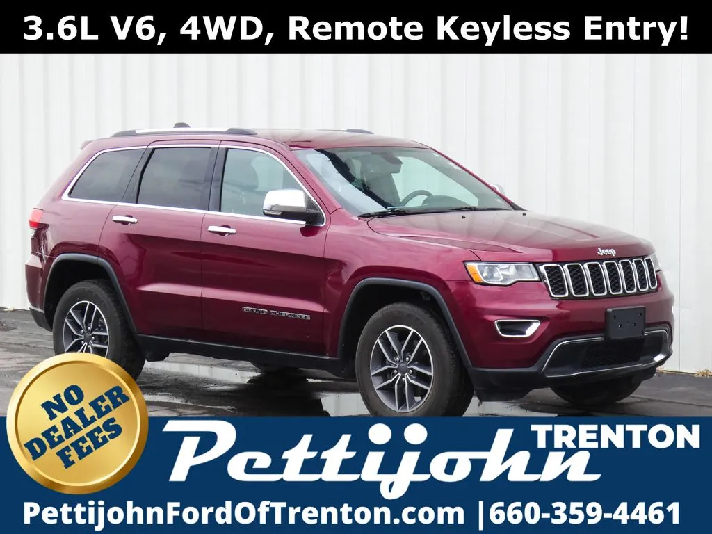 Red 2019 Jeep Grand Cherokee Limited for sale in Trenton, MO