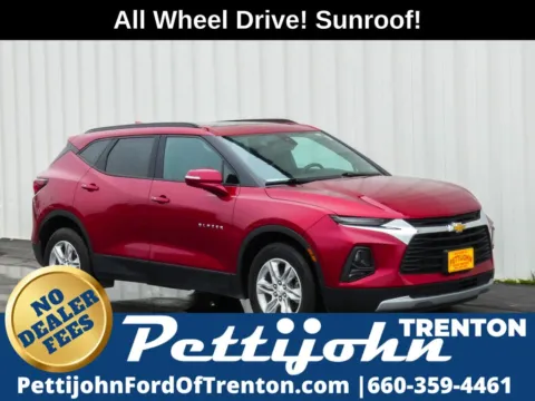 Red 2022 Chevrolet Blazer LT for sale in Trenton, MO