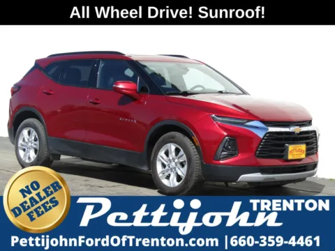 Red 2022 Chevrolet Blazer LT for sale in Trenton, MO