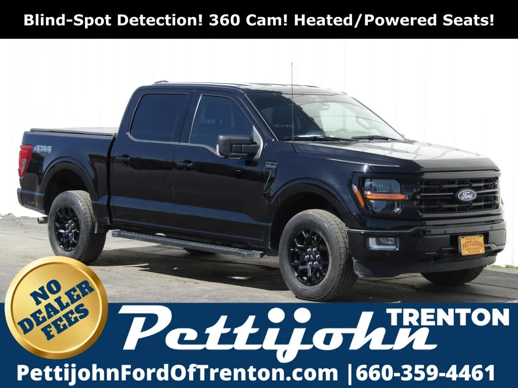 Black 2024 Ford F-150 XLT for sale in Trenton, MO
