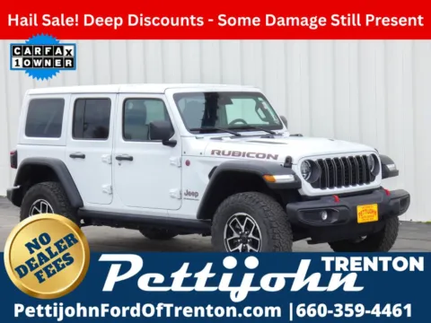 White 2025 Jeep Wrangler Rubicon for sale in Trenton, MO