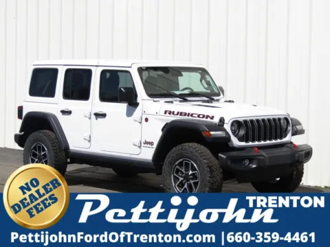 White 2025 Jeep Wrangler Rubicon for sale in Trenton, MO