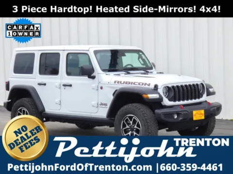 White 2025 Jeep Wrangler Rubicon for sale in Trenton, MO