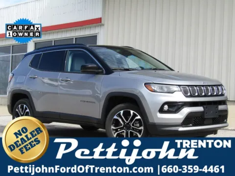 Silver 2022 Jeep Compass Limited for sale in Trenton, MO