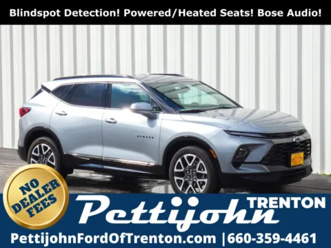 Gray 2025 Chevrolet Blazer RS for sale in Trenton, MO