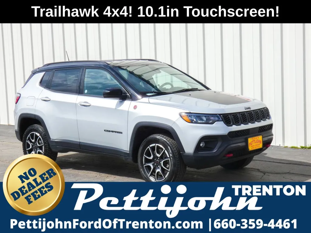 Silver 2025 Jeep Compass Trailhawk for sale in Trenton, MO