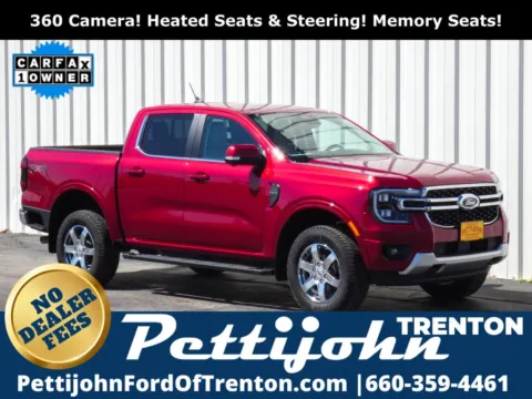 Red 2025 Ford Ranger Lariat for sale in Trenton, MO