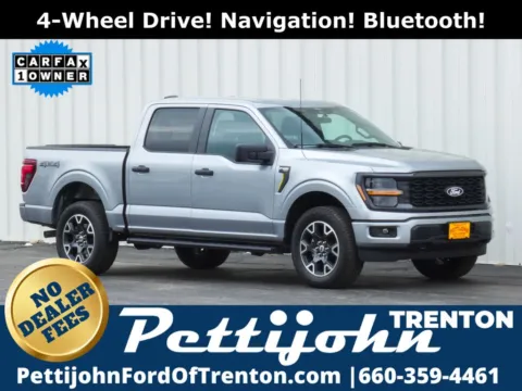 Silver 2024 Ford F-150 STX for sale in Trenton, MO
