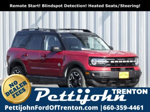 Red 2021 Ford Bronco Sport Outer Banks for sale in Trenton, MO
