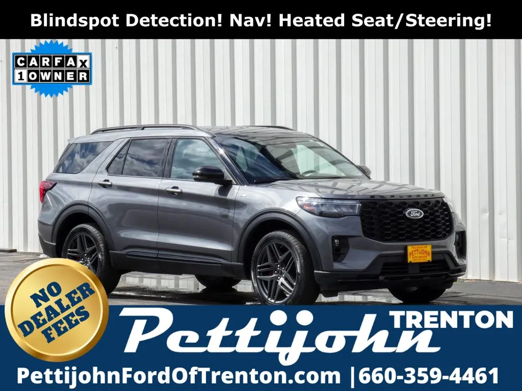 Gray 2025 Ford Explorer ST-Line for sale in Trenton, MO