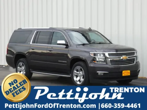 Gray 2016 Chevrolet Suburban LTZ for sale in Trenton, MO