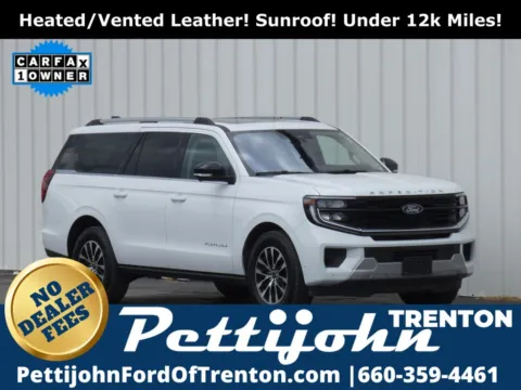 White 2025 Ford Expedition Max Platinum for sale in Trenton, MO
