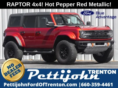 Red 2024 Ford Bronco Raptor for sale in Trenton, MO