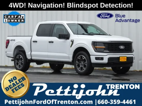White 2024 Ford F-150 STX for sale in Trenton, MO