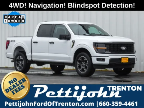 White 2024 Ford F-150 STX for sale in Trenton, MO