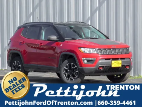 Red 2020 Jeep Compass Trailhawk for sale in Trenton, MO