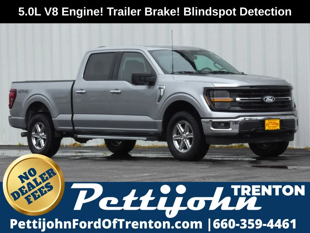 Silver 2024 Ford F-150 XLT for sale in Trenton, MO