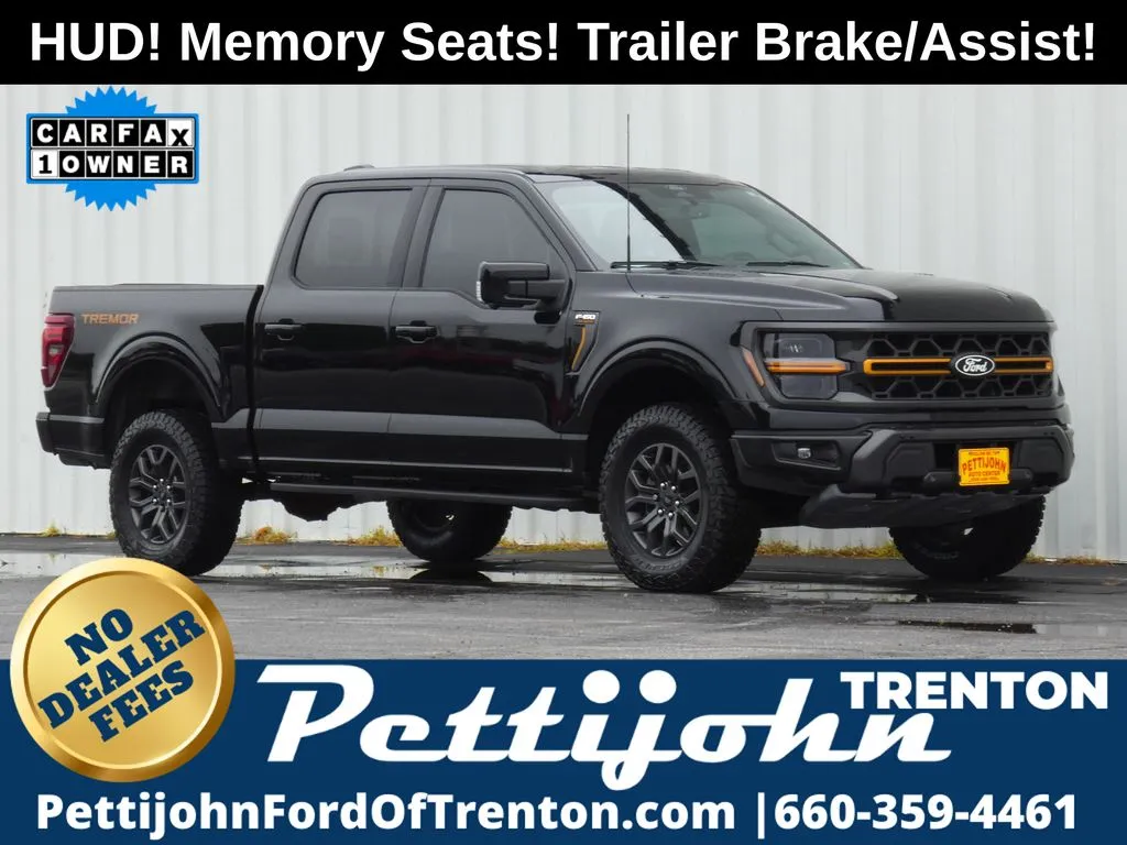 Black 2025 Ford F-150 Tremor for sale in Trenton, MO