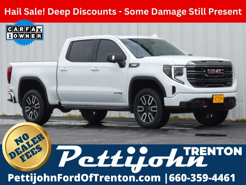 White 2023 GMC Sierra 1500 AT4 for sale in Trenton, MO