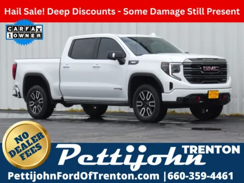 White 2023 GMC Sierra 1500 AT4 for sale in Trenton, MO