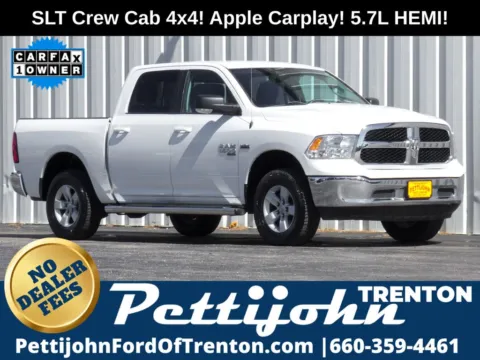 White 2019 Ram 1500 Classic SLT for sale in Trenton, MO